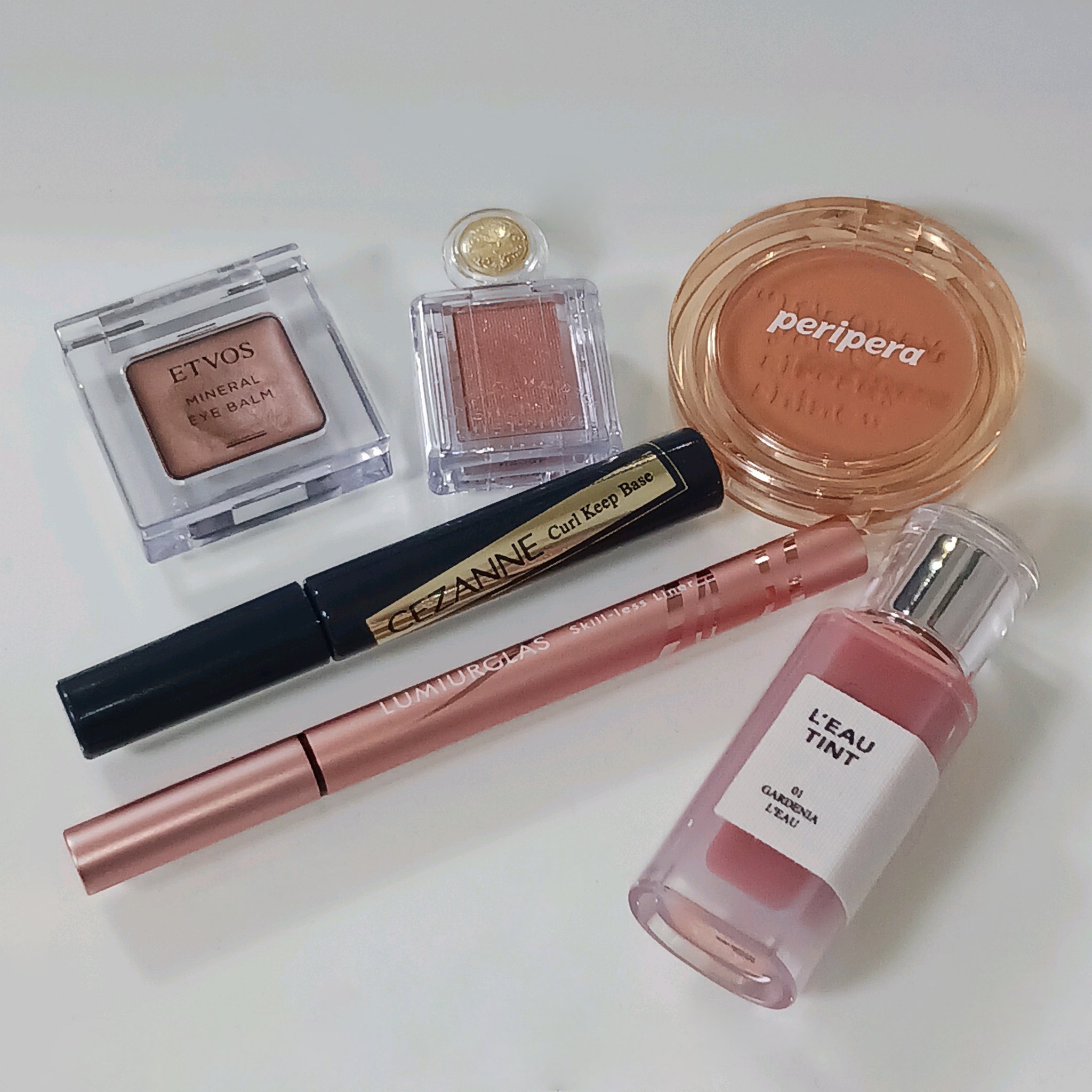 ミネラルアイバーム/エトヴォス/ジェル・クリームアイシャドウを使ったクチコミ（1枚目）