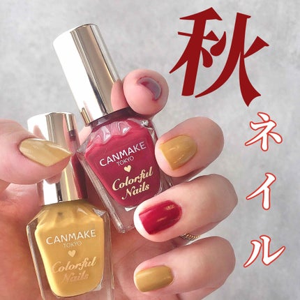 カラフルネイルズ/キャンメイク/マニキュアを使ったクチコミ(1枚目)