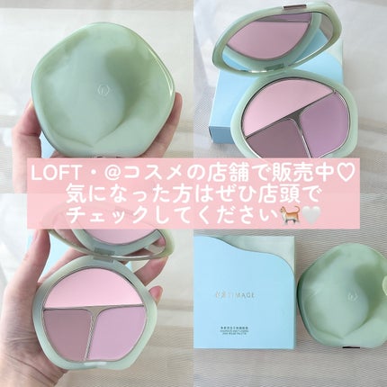 TIMAGE 3色チークパレット/TIMAGE/パウダーチークを使ったクチコミ(5枚目)