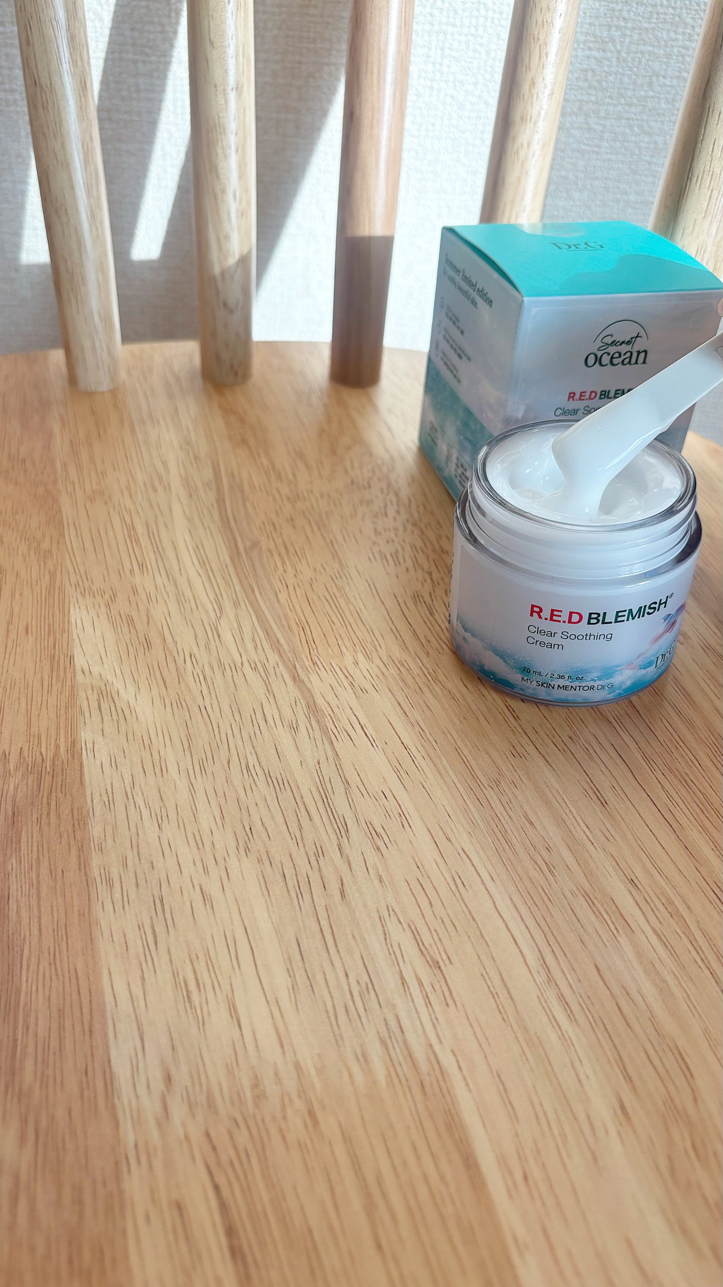 レッドブレミッシュ クリアスージングクリーム/Dr.G/フェイスクリームを使ったクチコミ(4枚目)