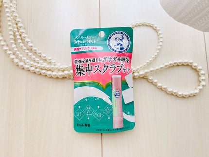 メンソレータム リペアワン 角質ケアリップ/メンソレータム/リップクリームを使ったクチコミ(3枚目)