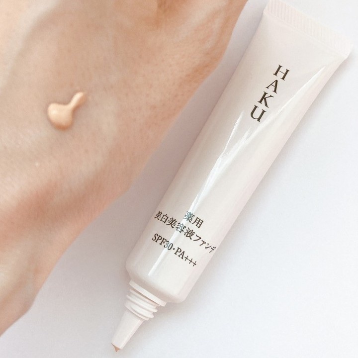 薬用 美白美容液ファンデ（医薬部外品）/HAKU/クリーム・エマルジョンファンデーションを使ったクチコミ（2枚目）