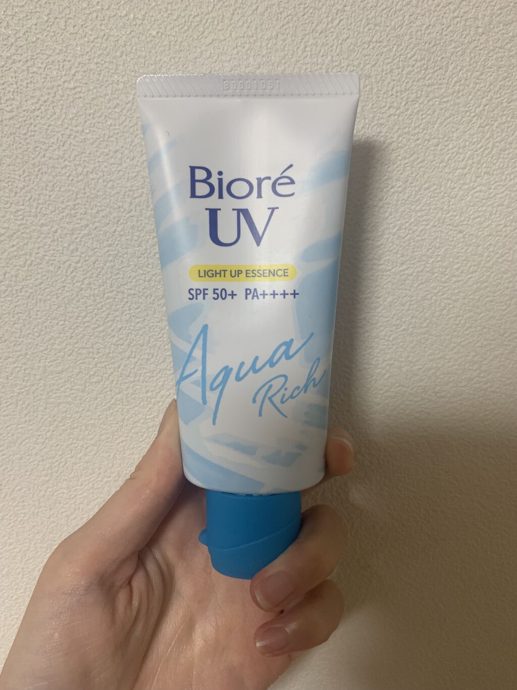 ビオレUV アクアリッチ ライトアップエッセンス/ビオレ/日焼け止めクリームを使ったクチコミ（1枚目）