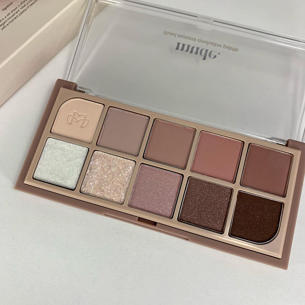 MDショールモーメント アイシャドウパレット/mude/アイシャドウパレットを使ったクチコミ(1枚目)