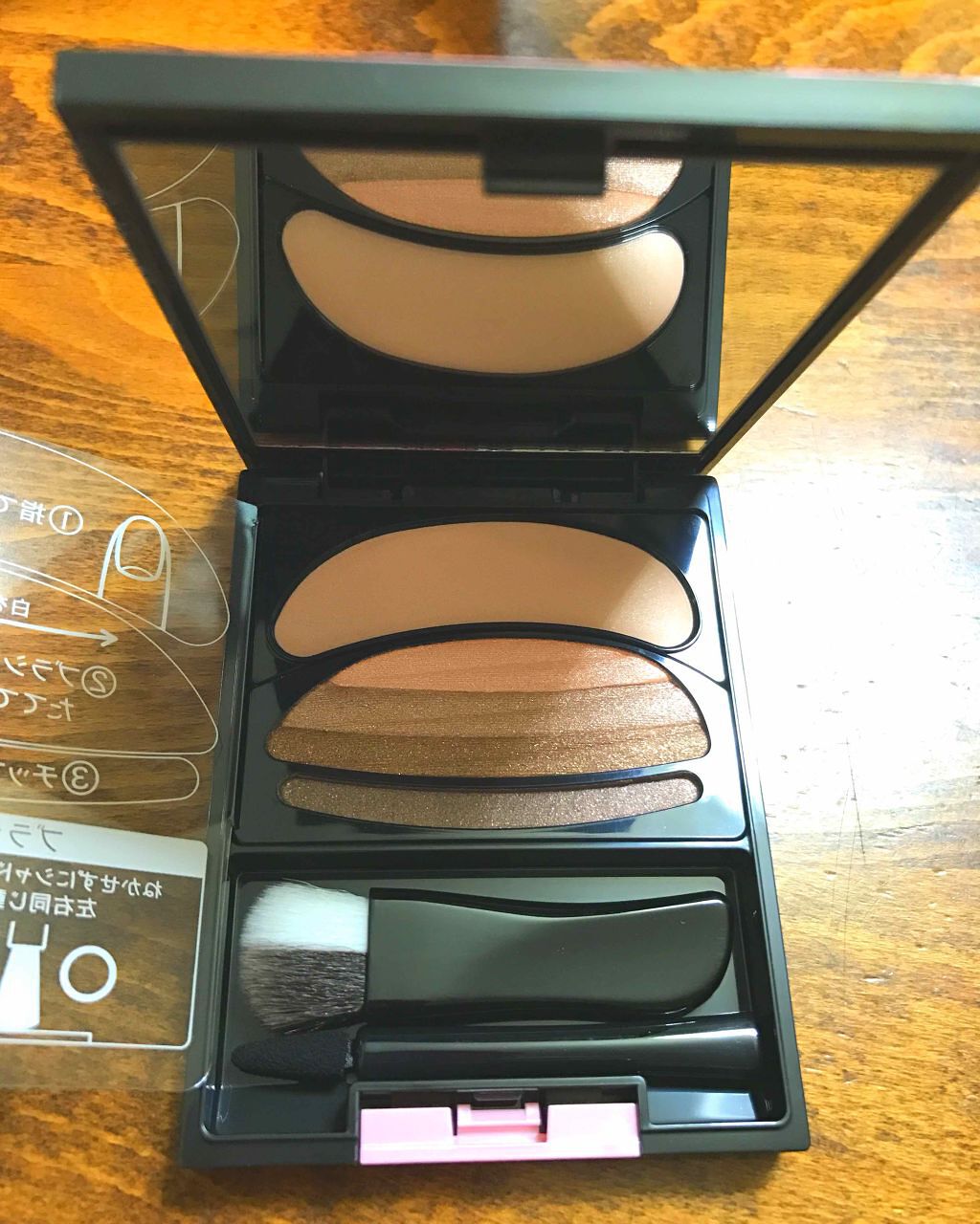 ブラシひと塗りシャドウ/オーブ/アイシャドウパレットを使ったクチコミ(3枚目)