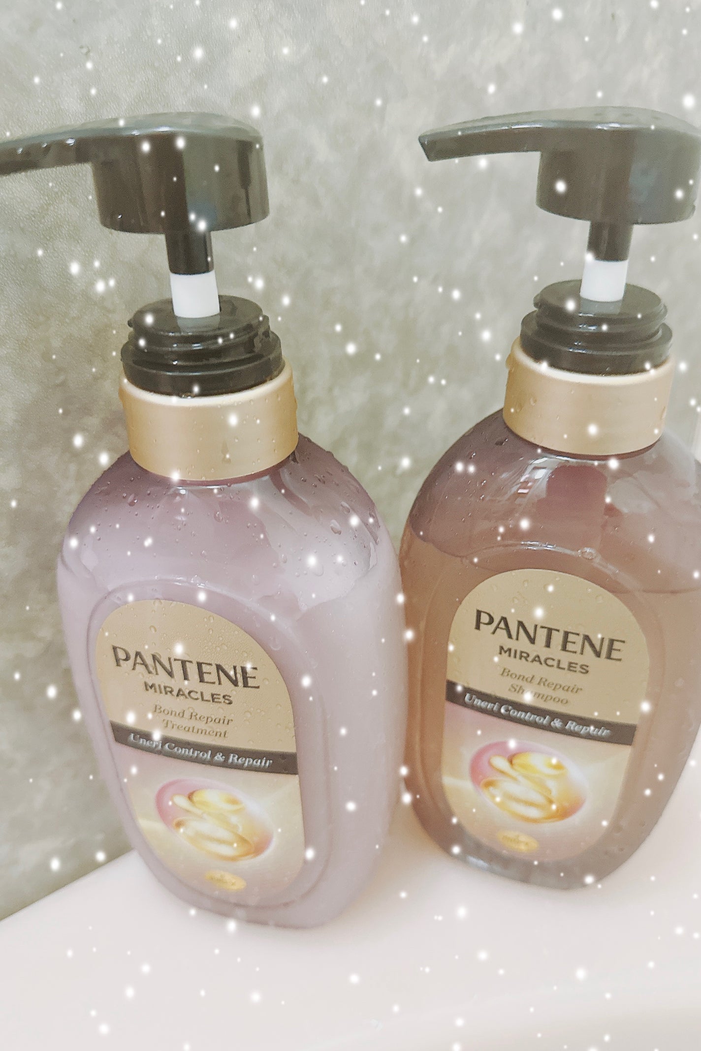 ミラクルズ うねりコントロール&リペア ボンドリペア シャンプー/トリートメント/パンテーン/市販シャンプーを使ったクチコミ(5枚目)