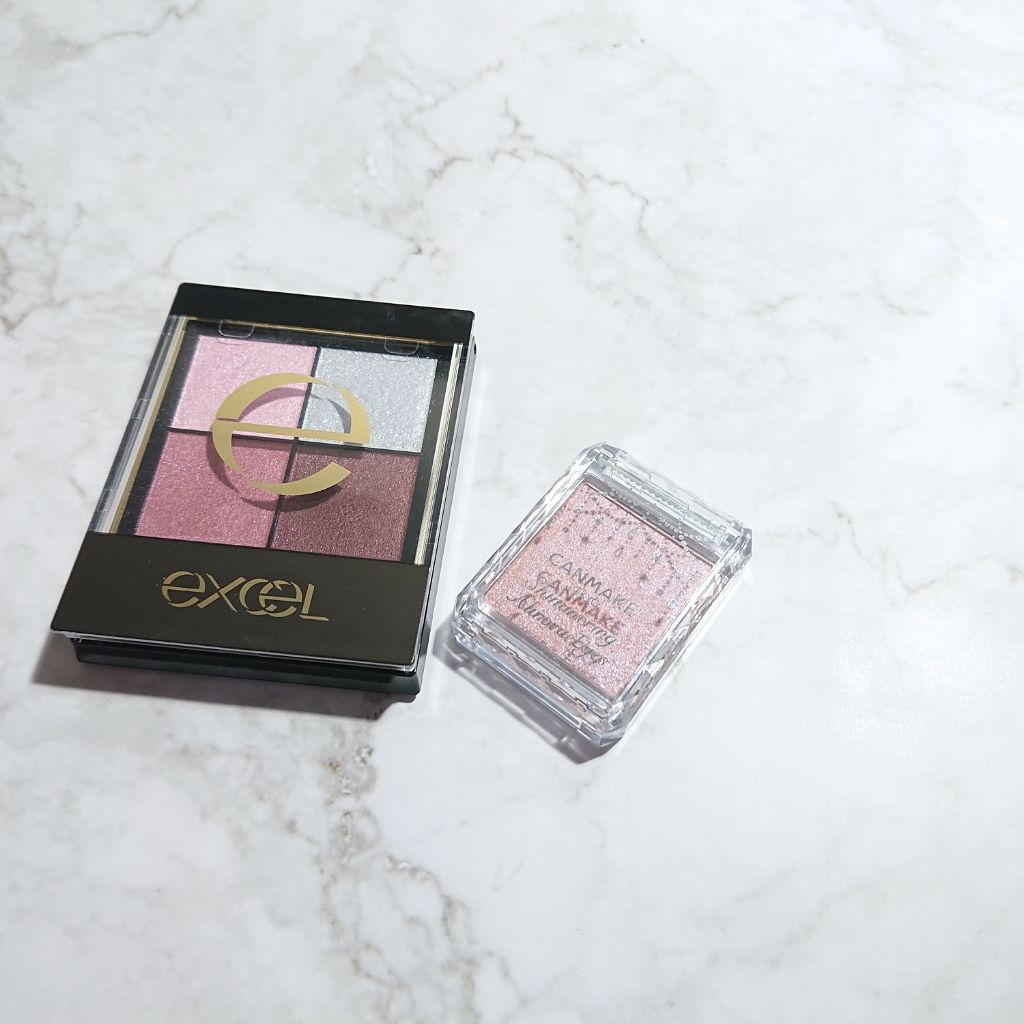 シマリングオーロラアイズ/キャンメイク/単色アイシャドウを使ったクチコミ（1枚目）