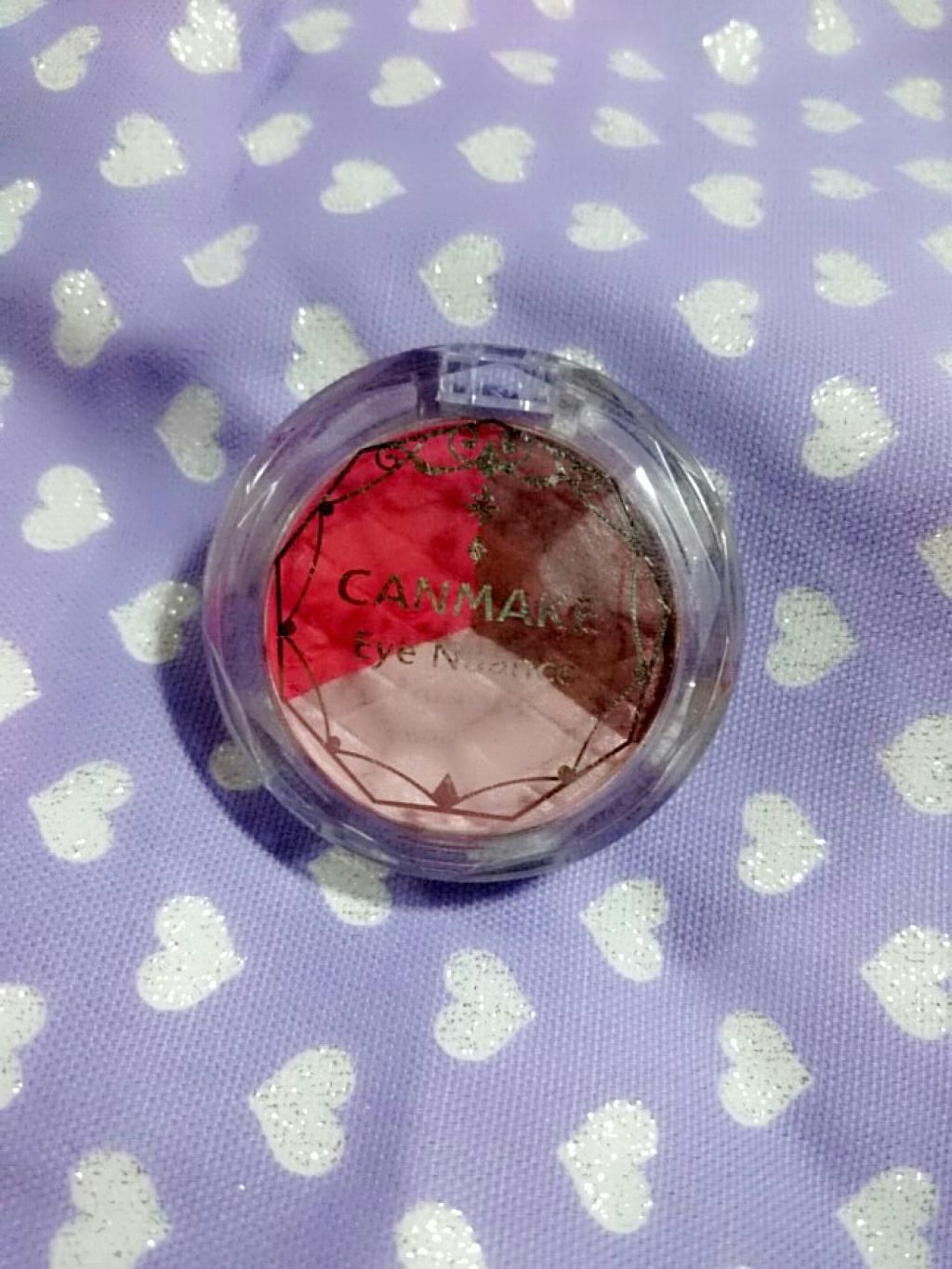 なぎさ on LIPS 「初投稿ー✨CANMAKEアイニュアンス☝ショコラアップル🍎持ち..」(1枚目)