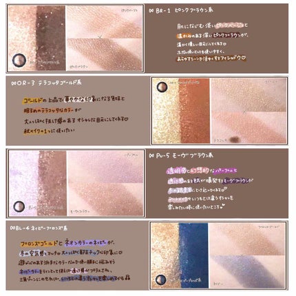 ダブルヴェール アイズ BL-4 ネイビーブロンズ系/Visée/アイシャドウパレットを使ったクチコミ(3枚目)