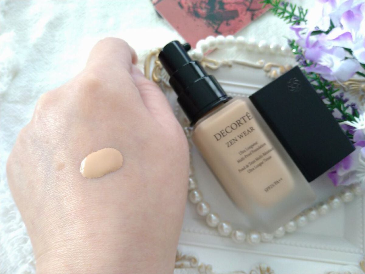 ゼン ウェア フルイド/DECORTÉ/リキッドファンデーションを使ったクチコミ(4枚目)