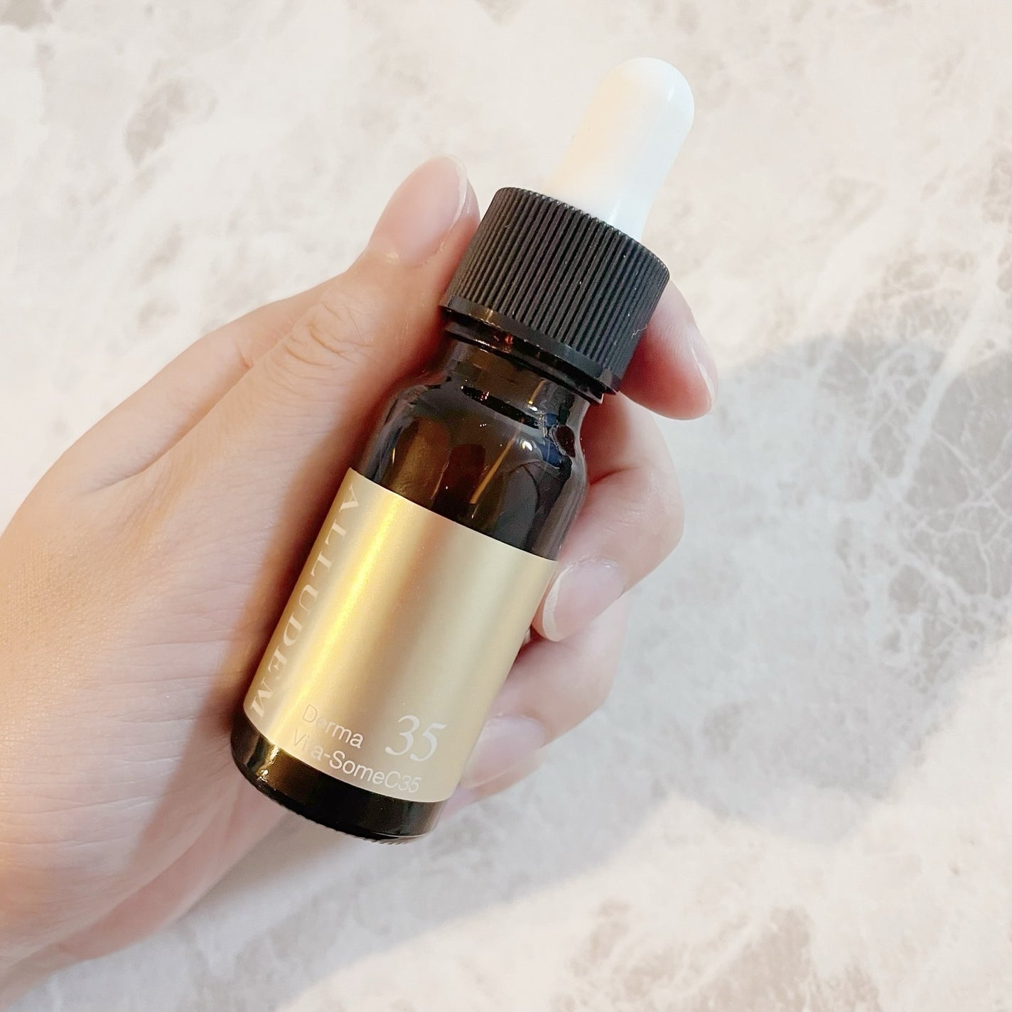 ダーマビタソームC35/ALLUDEM/美容液を使ったクチコミ(9枚目)