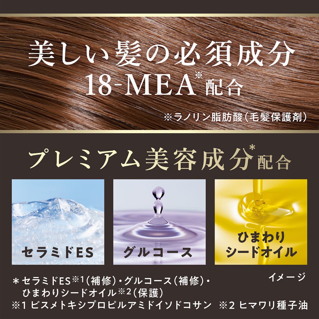 【LIPSベストコスメ 2021 カテゴリ賞 ヘアトリートメント部門 下半期1位&年間2位のW受賞】話題の「髪のキメ美容シリーズ」を200名様にプレゼント!(2枚目)