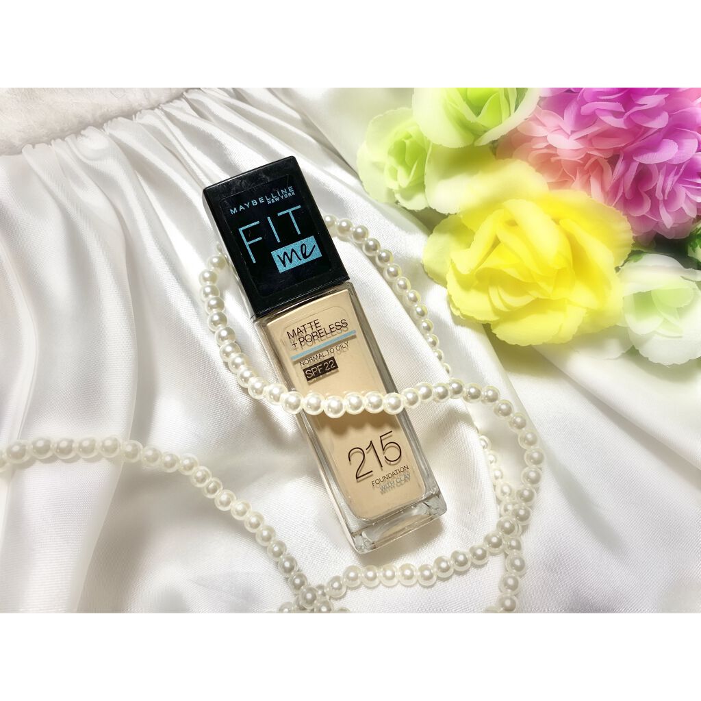 フィットミー リキッドファンデーション R 215/MAYBELLINE NEW YORK/リキッドファンデーションを使ったクチコミ（1枚目）