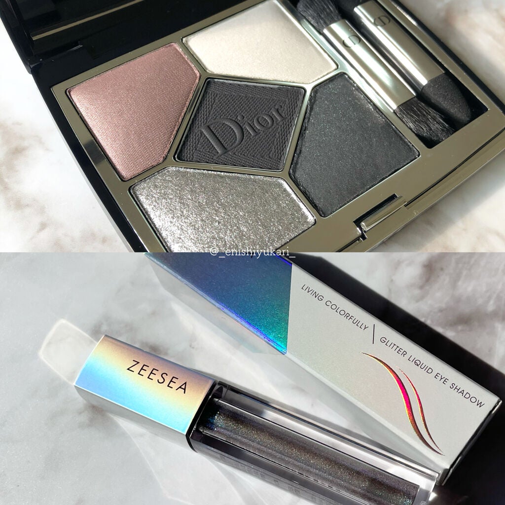 ダイヤモンドシリーズ 星空リキッドアイシャドウ/ZEESEA/リキッドアイシャドウを使ったクチコミ(4枚目)