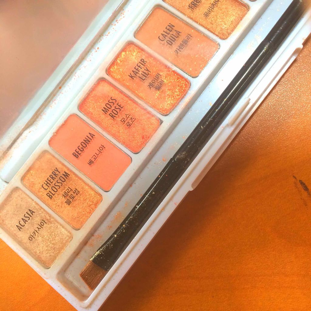 ポケットシャドウパレット/w.lab(ダブリューラボ)/アイシャドウパレットを使ったクチコミ（2枚目）