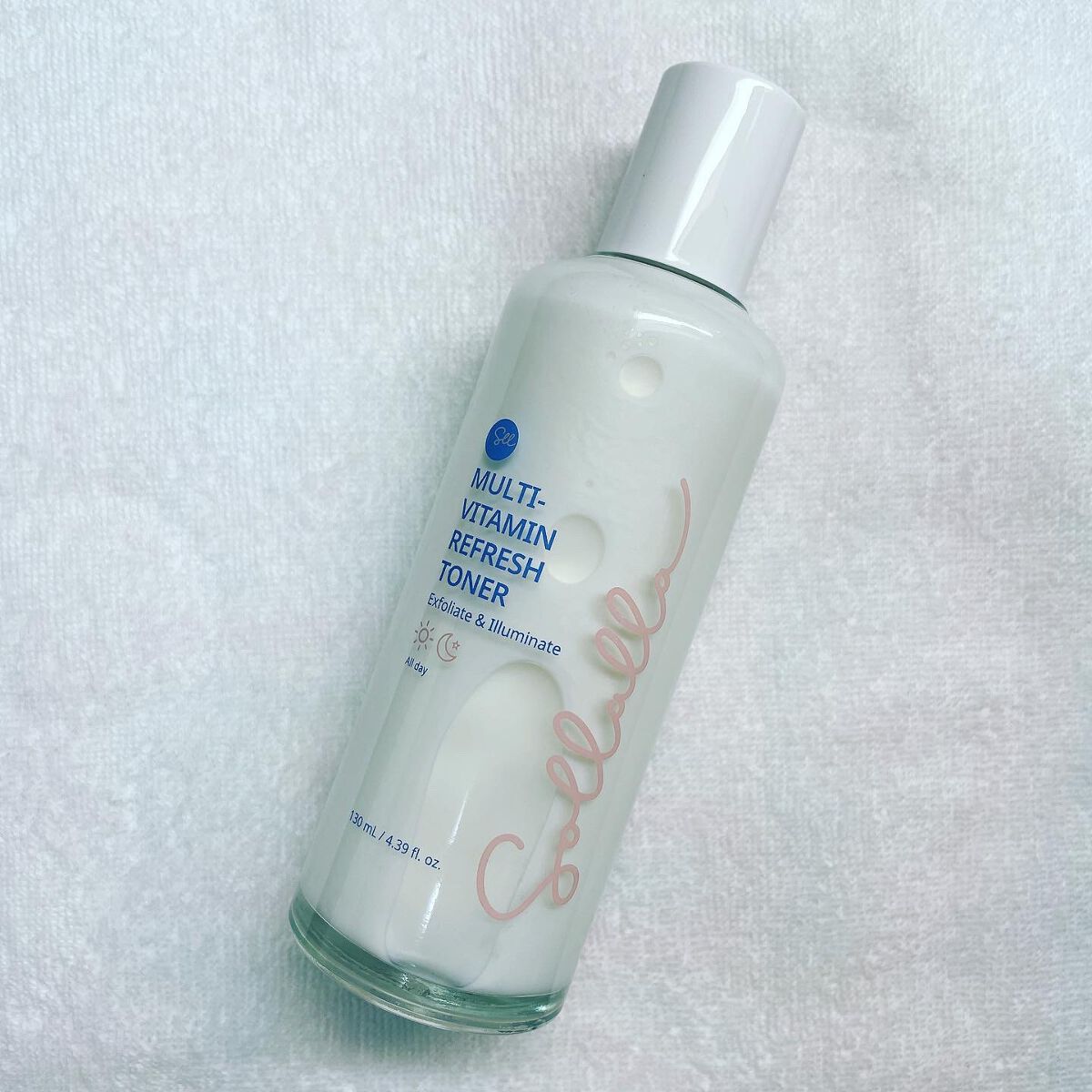 マルチビタミンリフレッシュトナー/sollalla/化粧水を使ったクチコミ（2枚目）