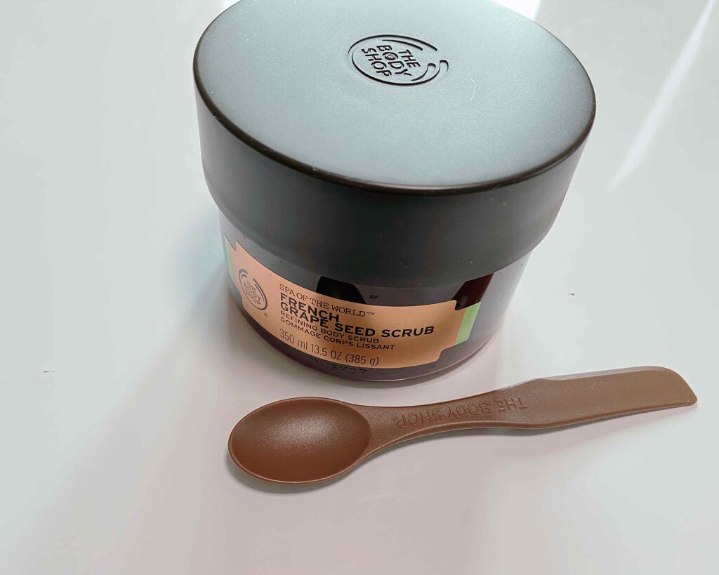 フレンチ リファイニングボディスクラブ/THE BODY SHOP/ボディスクラブを使ったクチコミ(1枚目)