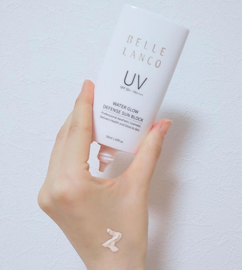 Water Glow Defense Sun Block/BELLE LANCO/化粧下地を使ったクチコミ(2枚目)