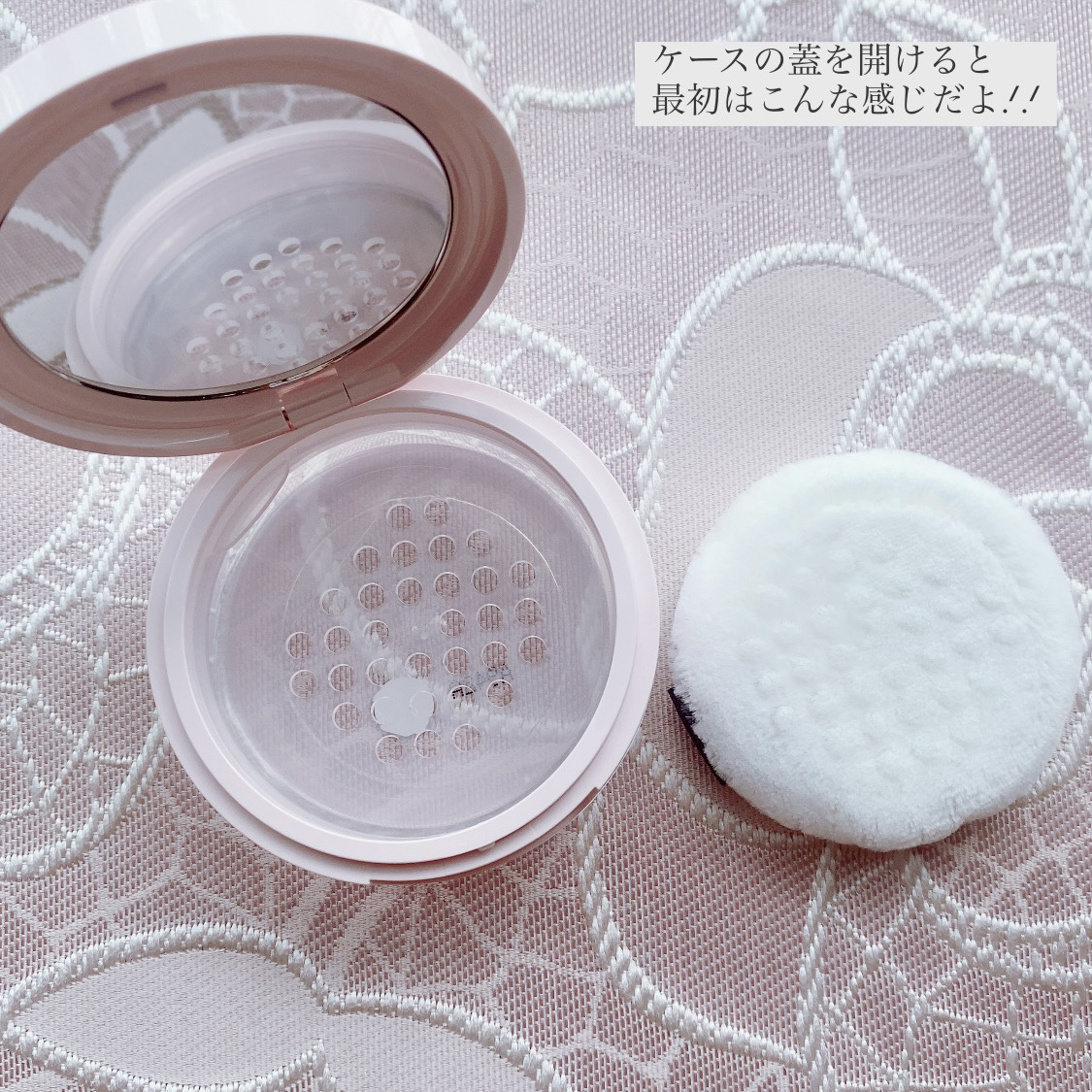 シルキーロングステイ パウダー/ESPRIQUE/ルースパウダーを使ったクチコミ（3枚目）