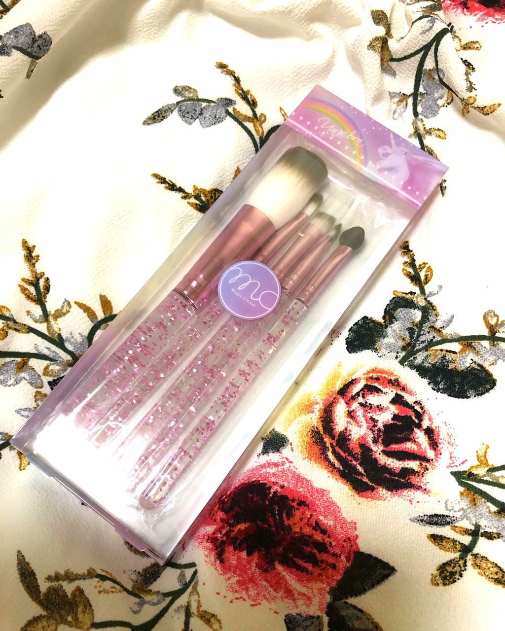 ユニコーンメイクブラシ/3COINS/メイクブラシを使ったクチコミ（1枚目）