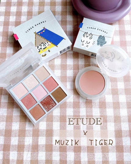 ムジークタイガープレイカラーアイズ/ETUDE/アイシャドウパレットを使ったクチコミ(1枚目)