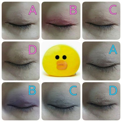 4色アイシャドウ/CandyPopmake/アイシャドウパレットを使ったクチコミ(3枚目)