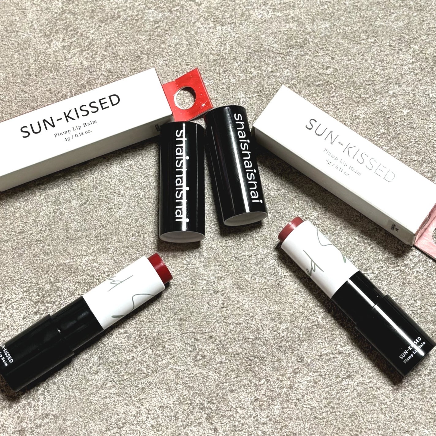 サンキスド プランプ リップバーム/shaishaishai/リップバームを使ったクチコミ(1枚目)