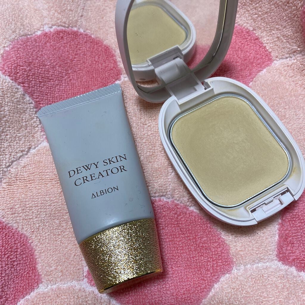 カオバアバ on LIPS 「🌸アルビオン💕プリンプ パウダレスト🌸アルビオン💕デュースキン..」(1枚目)