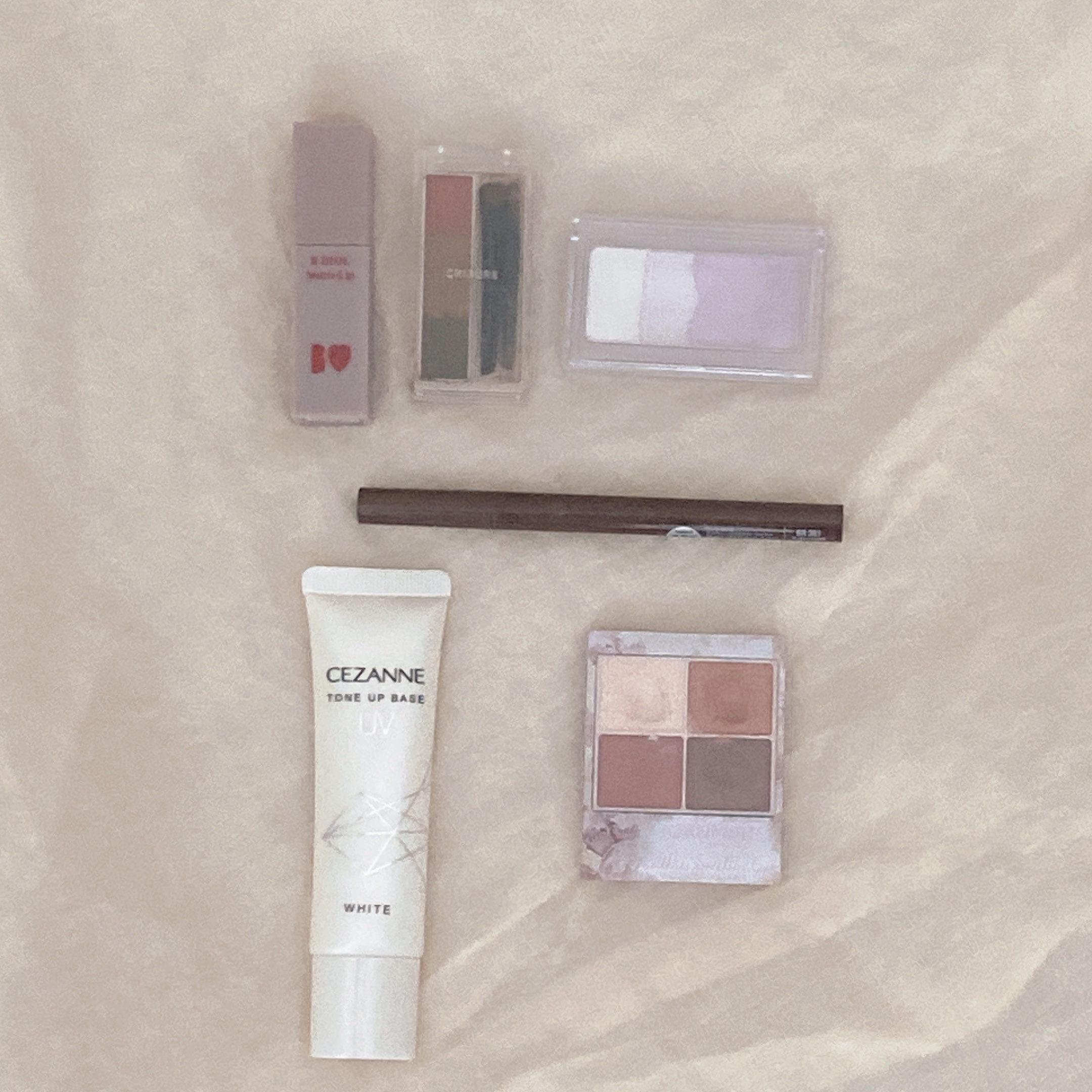 ハイライトカラー・ラベンダー/無印良品/パウダーハイライトを使ったクチコミ（1枚目）