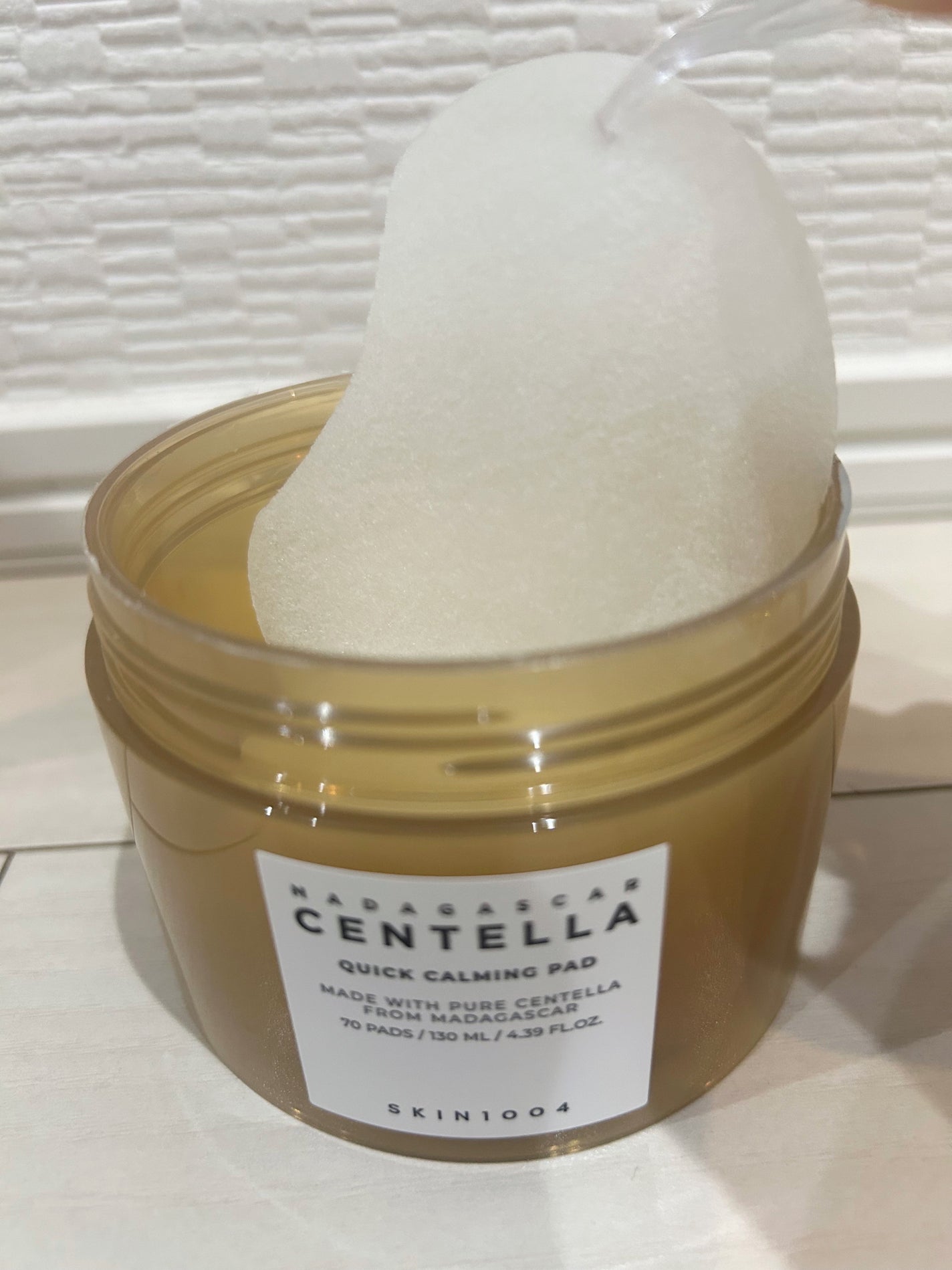 センテラ クイックカーミングパッド/SKIN1004/トナーパッドを使ったクチコミ(2枚目)