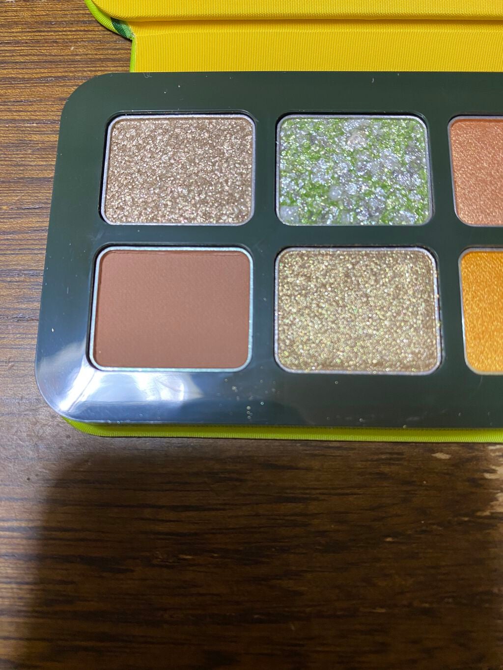 マッチャ ジェノワーズ アイ パレット /shu uemura/アイシャドウパレットを使ったクチコミ(4枚目)