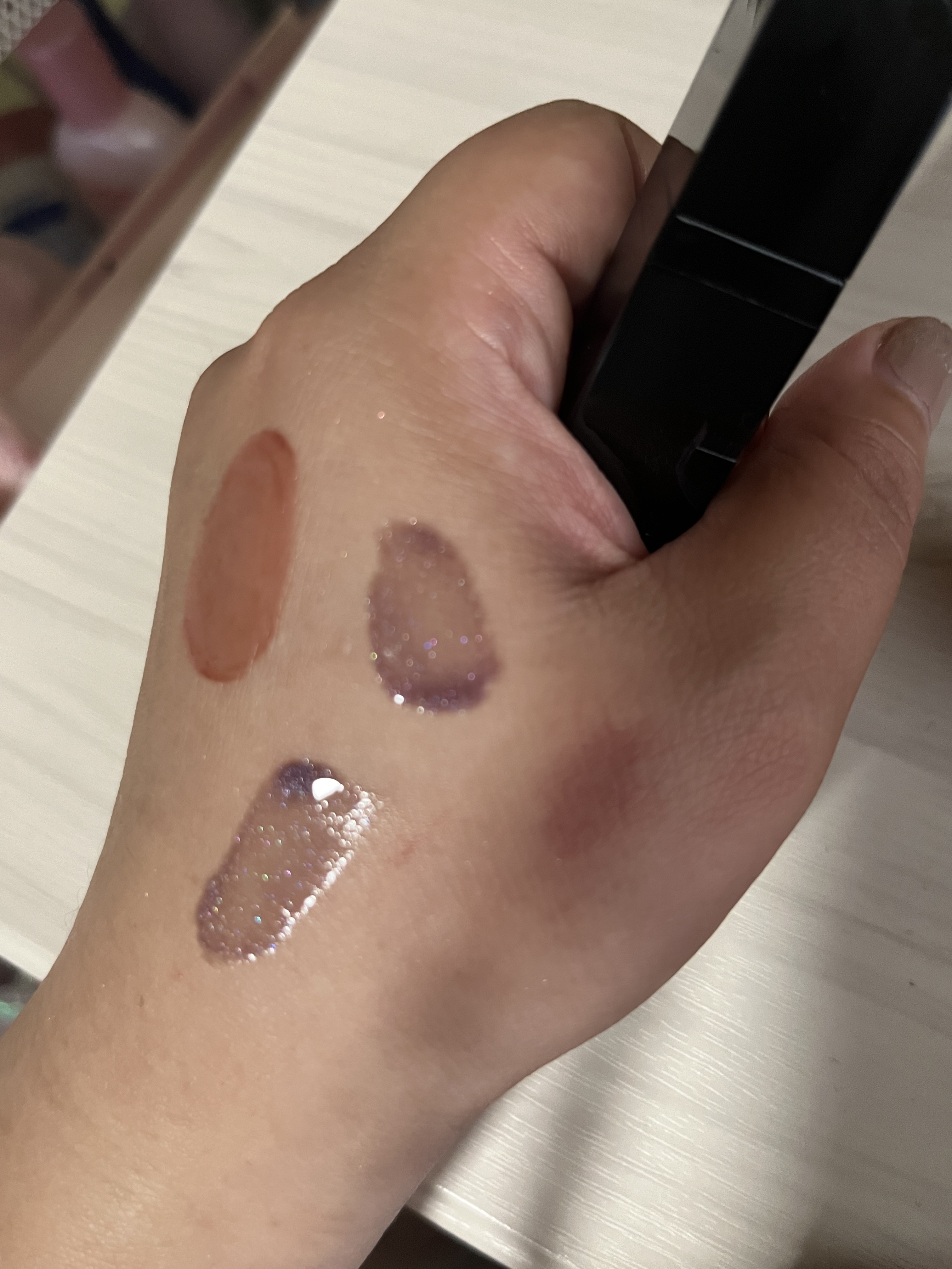 ボリュームパールキッスグロス/Dinto/リップグロスを使ったクチコミ（3枚目）