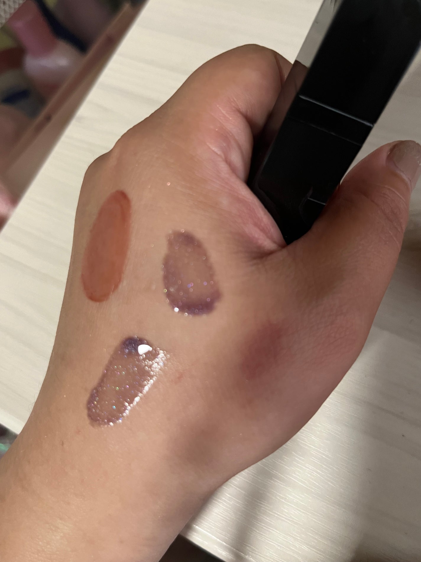 ボリュームパールキッスグロス/Dinto/リップグロスを使ったクチコミ(3枚目)