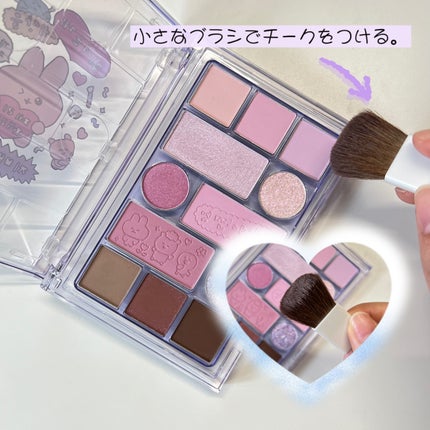 オールテイクムードテクニックパレット/PERIPERA/アイシャドウパレットを使ったクチコミ(6枚目)