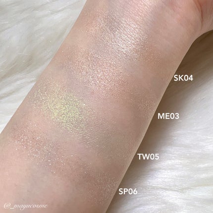 マルチカラーバリエーション スパークル/チャコット・コスメティクス/単色アイシャドウを使ったクチコミ(3枚目)