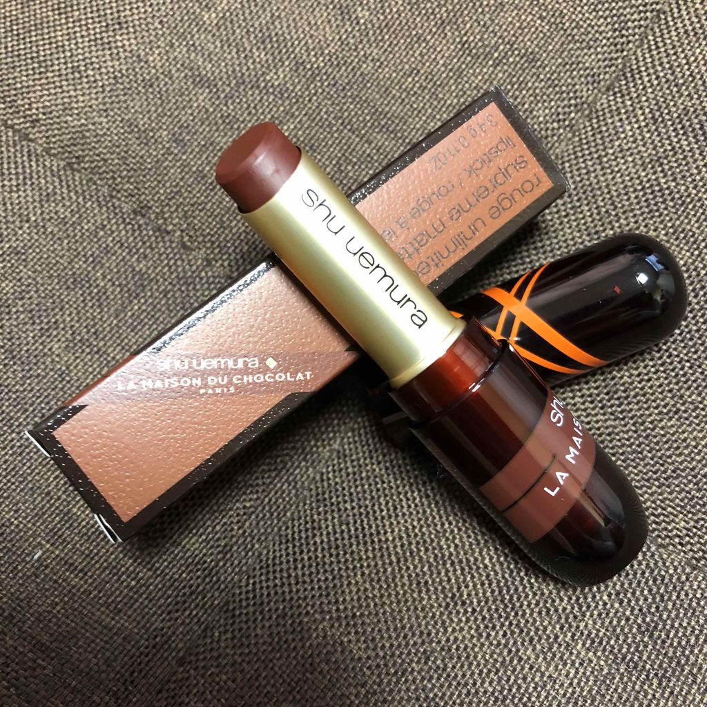 ルージュ アンリミテッド/shu uemura/口紅を使ったクチコミ(1枚目)