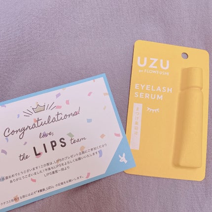 まつげ美容液(まつげ・目もと美容液)/UZU BY FLOWFUSHI/まつげ美容液を使ったクチコミ(1枚目)