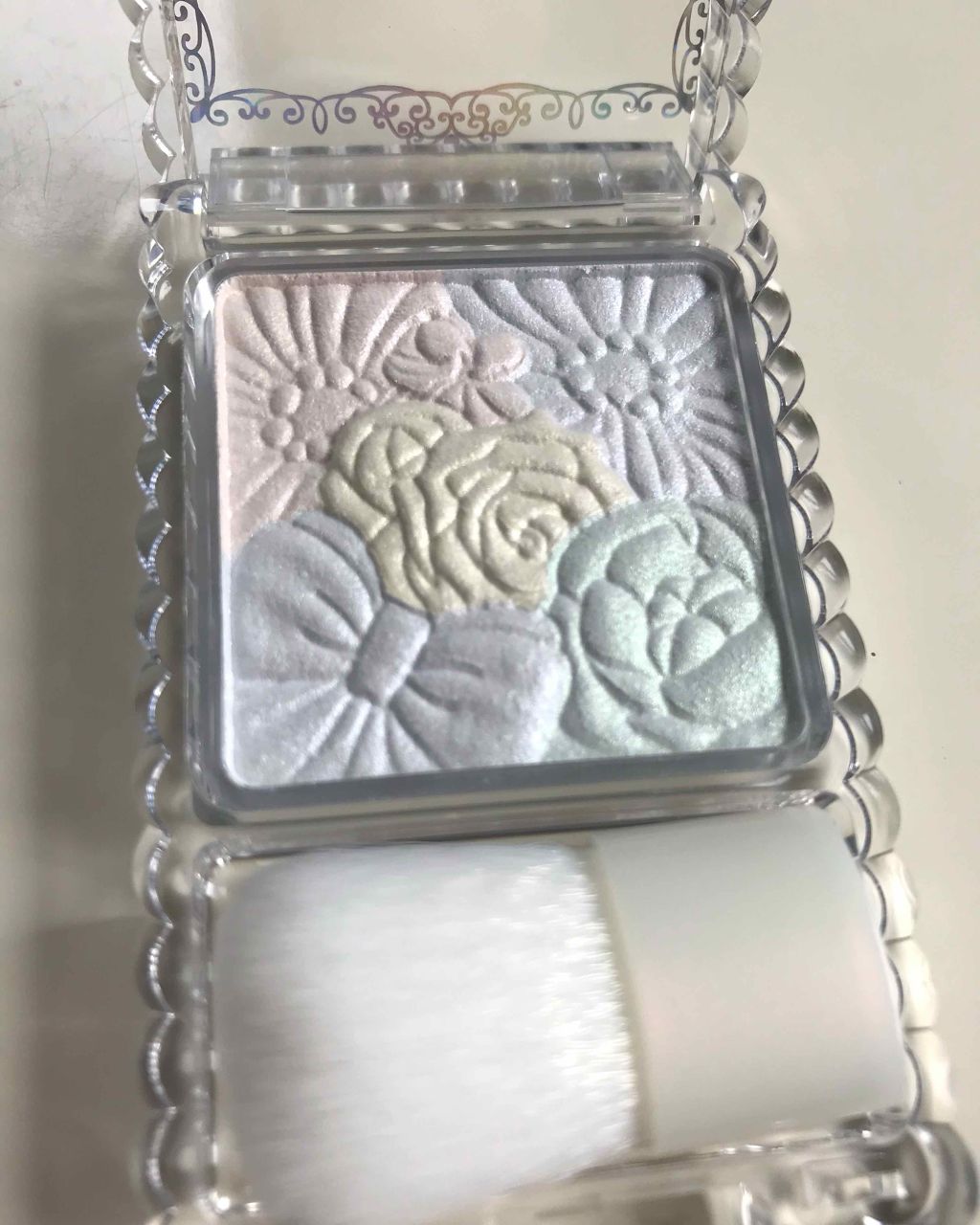 グロウフルールハイライター/キャンメイク/パウダーハイライトを使ったクチコミ(2枚目)