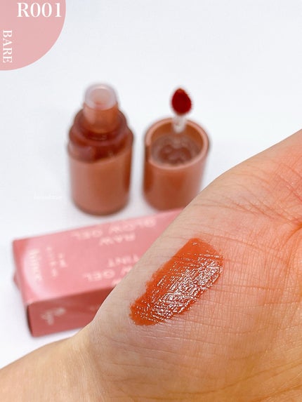 ロウグロウジェルティント/hince/リップティントを使ったクチコミ(3枚目)