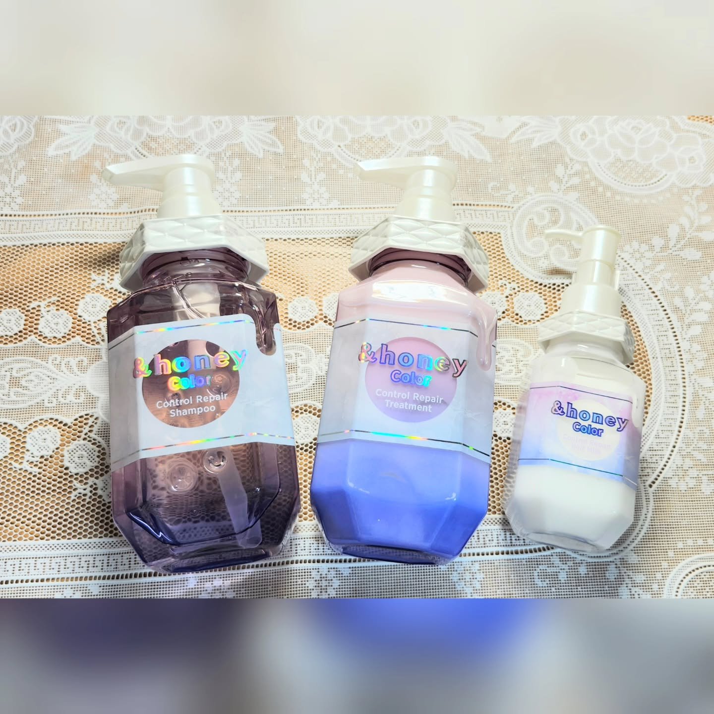 アンドハニー カラー コントロールリペア ヘアオイル3.0/&honey/ヘアオイルを使ったクチコミ（1枚目）