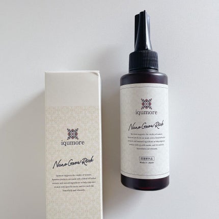 ナノグロウリッチ/iqumore/頭皮ローションを使ったクチコミ(1枚目)