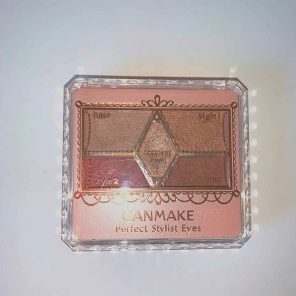 【旧品】パーフェクトスタイリストアイズ/キャンメイク/アイシャドウパレットを使ったクチコミ(1枚目)