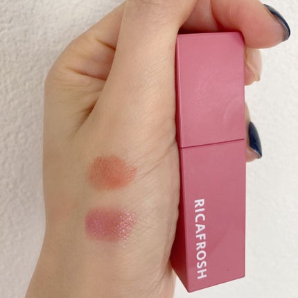 ジューシーラスティングティント/rom&nd/リップティントを使ったクチコミ(4枚目)