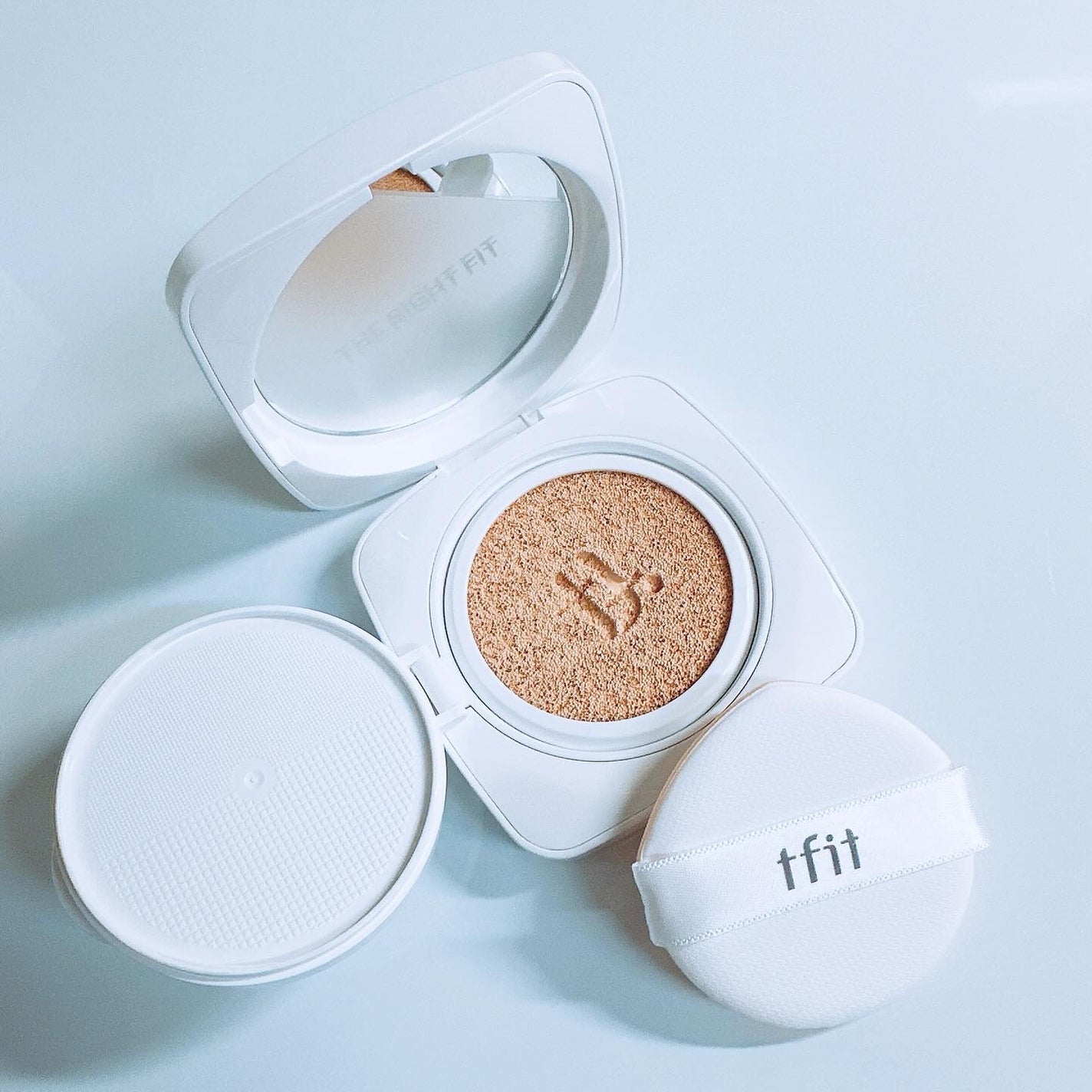 レイヤリングフィットカバークッションEX/TFIT/クッションファンデーションを使ったクチコミ(8枚目)