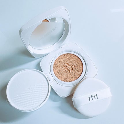 レイヤリングフィットカバークッションEX/TFIT/クッションファンデーションを使ったクチコミ(8枚目)