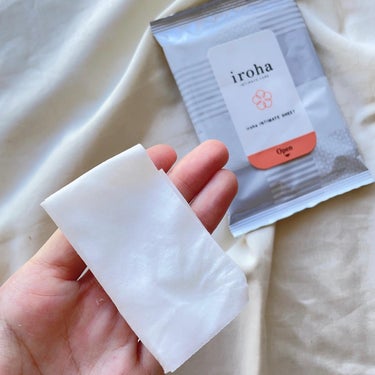 iroha INTIMATE SHEET/iroha INTIMATE CARE/その他生理用品を使ったクチコミ（2枚目）