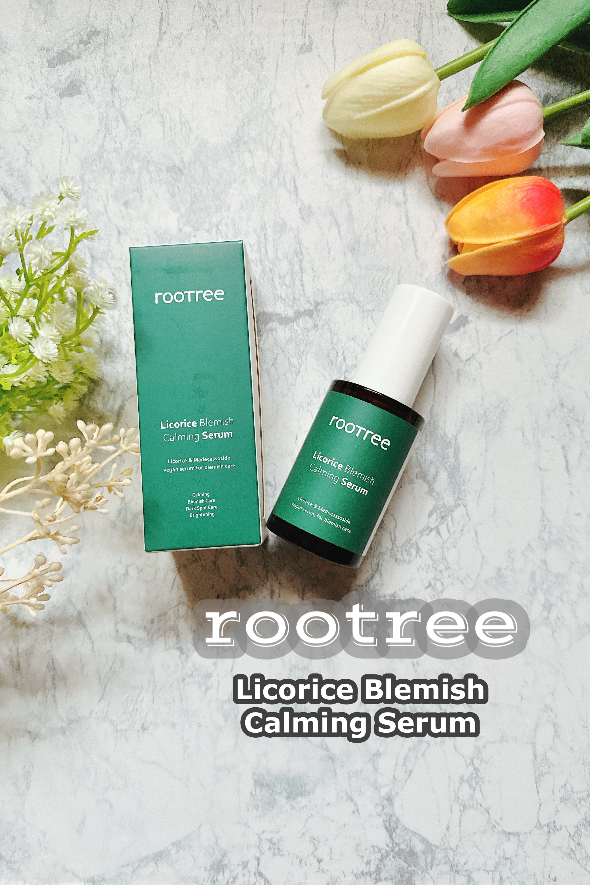 リコリス ブレミッシュ カーミングセラム/rooTree/美容液を使ったクチコミ（1枚目）