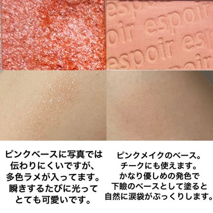 リアルアイパレット/espoir/マルチパレットを使ったクチコミ(6枚目)