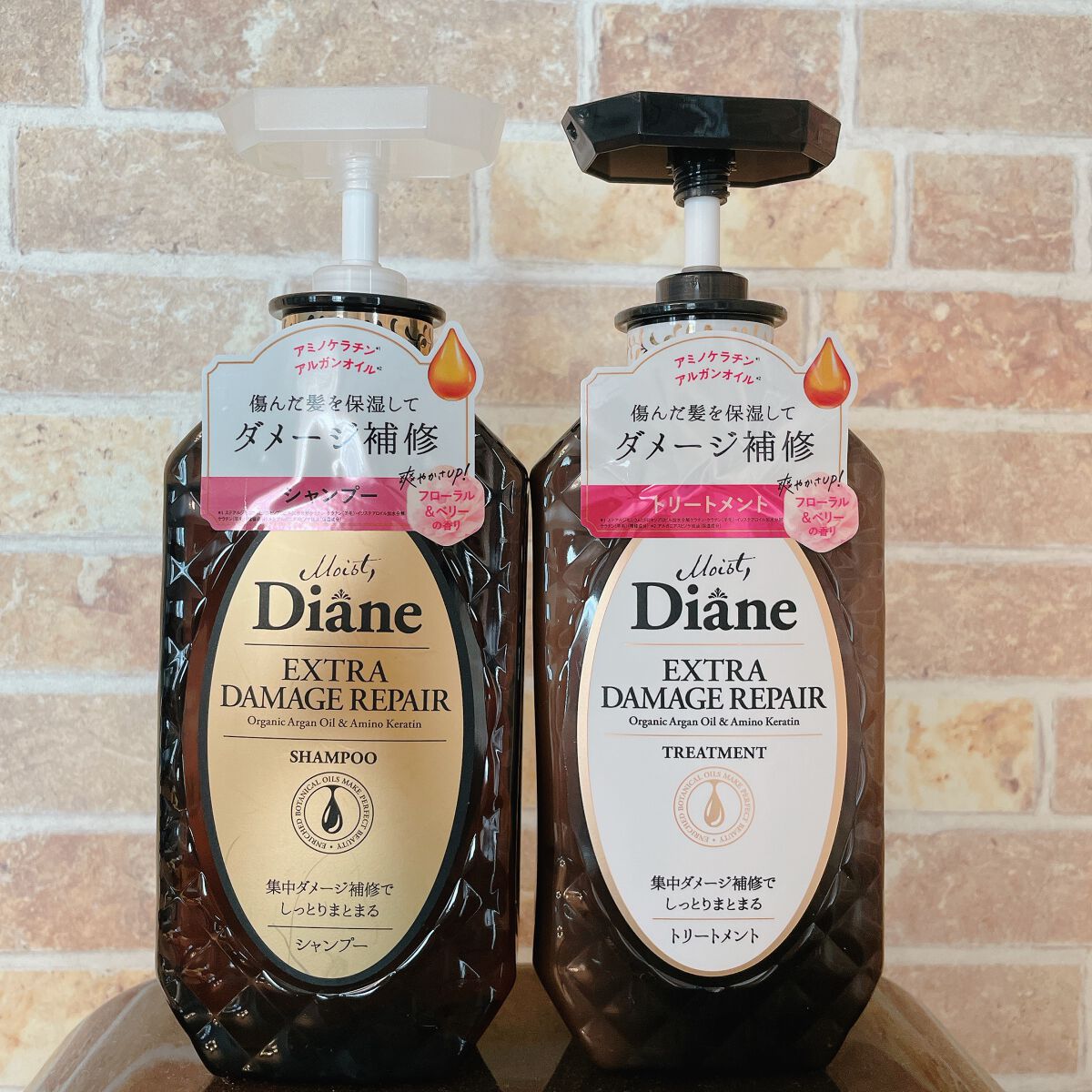 パーフェクトビューティ モイストダイアン エクストラダメージリペア シャンプー/トリートメント パーフェクトビューティー エクストラダメージリペア シャンプー＆トリートメント セット/ダイアン/市販シャンプーを使ったクチコミ（1枚目）