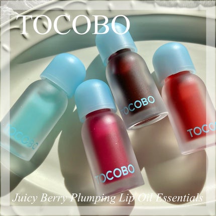 ジューシーベリープランピングリップオイル/TOCOBO/リップグロスを使ったクチコミ(1枚目)